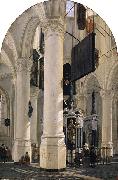 unknow artist The tomb of Willem I in the Nieuwe Kerk in Delft France oil painting artist